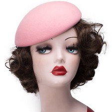 Runder Wollfilz Pillbox