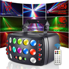 Eagou Partylichter 50W RGBW