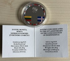 20 Euro Litauen in PP 2016, 25