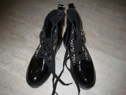 Damenboots lackleder - gr.37,,