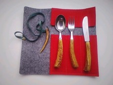 Jagdbesteck,3tlg. Omega