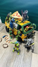 Teenage Mutant Ninja Turtles Party Bus Pizza Werfer Fahrzeuge Set