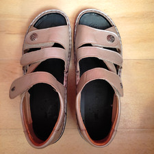 Finn Comfort Sandalen Sandalette Comfortschuhe Leder Gr 40