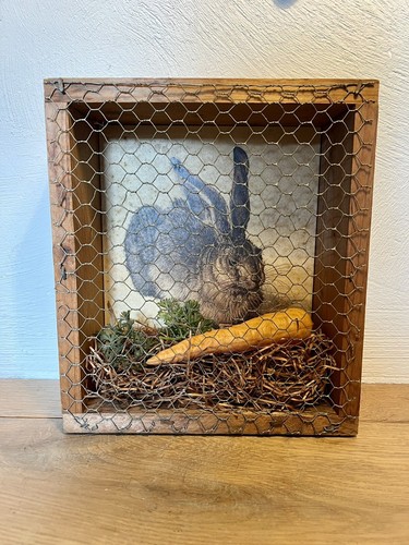Objektkasten hase albrecht - hase,,