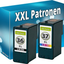 DRUCKER PATRONEN für LEXMARK 36 37 XL X3650 X4650 X5650 X6650 X6675 Z2