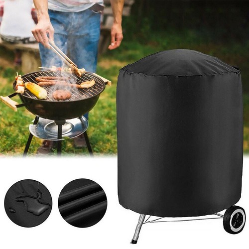 Rund bbq grillabdeckung - rund,