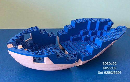 Lego schiffsrumpf 6050c02 - lego,