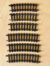 ARNOLD Spur N, 0134 / 144, je 3 Stück gebogene Gleise, schwarz,