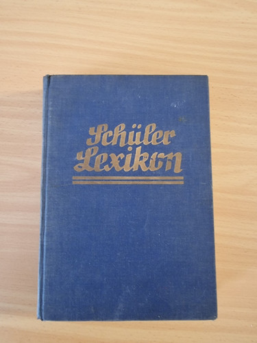 Altes buch schüler lexikon - altes,
