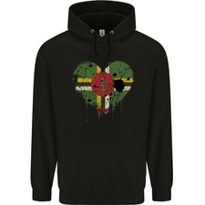 Liebe Dominica Flagge