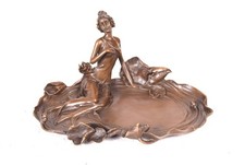 Bronzefigur schale - bronzefigur,