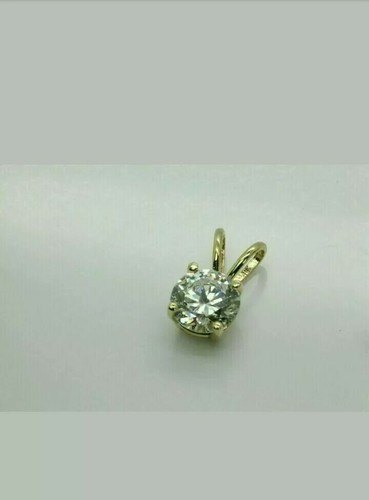 1ct runde solitaire 14k gelb - 14k,