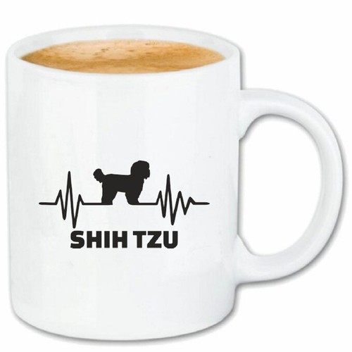 Kaffeetasse herzschlag shih - kaffeetasse,