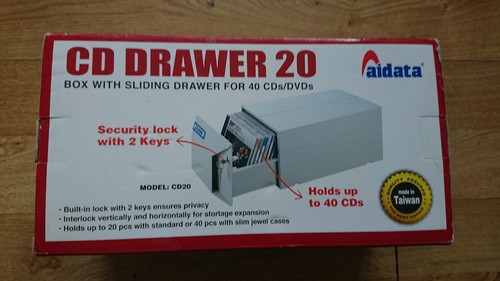 Aufbewahrungsschublade für - cd,