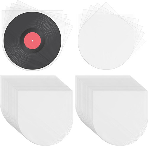 100 stück transparent vinyl - transparent,