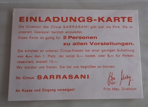 Circus sarrasani person - circus,