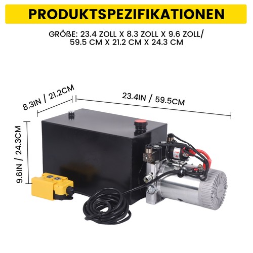 Homizen 15l hydraulikaggregat - homizen,