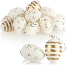 18x Ostereier zum Aufhängen -