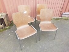 4 Mauser Stühle Stapelstühle