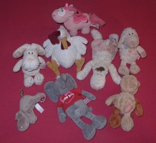 8 kleinere NICI Tiere Hase