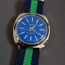 Vintage Uhr Ferex der 1970 iger *läuft * für Aufarbeitung