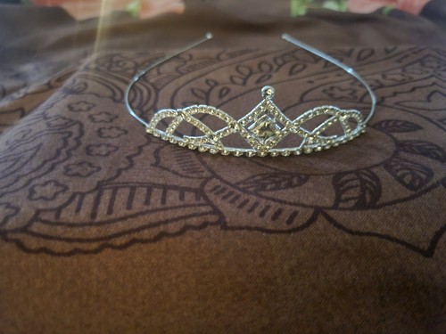 Elegante diadem tiara mit - /,