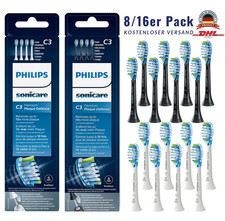 16/8/4er Pack Philips Sonicare C3 Premium Plaque Bürstenköpfe für W2 C1 S HX9048