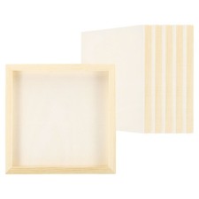 Holzplatten 6er pack - 8"x8", holzplatten,