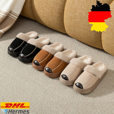 Damen Winter Hausschuhe – Warm & Weich, rutschfest, Flanell, EVA-Sohle