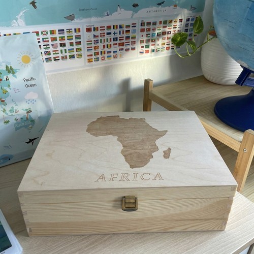 Holz lernbox afrika - holz-lernbox,