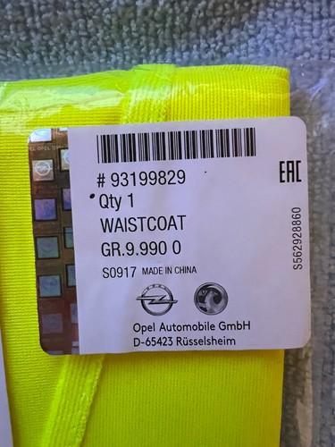 Warnweste auto gelb - auto,
