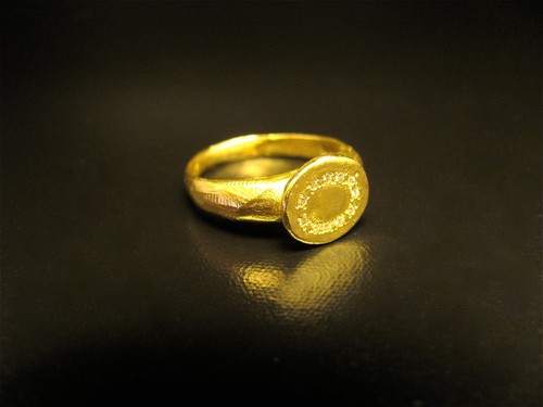 Siegelring 14k massiver - 14k,