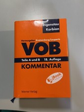VOB Kommentar Teile A und B