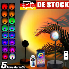 Sunset Lamp Projection Sonnenuntergang Lampe USB Projektor Lichter Zimmer Deko