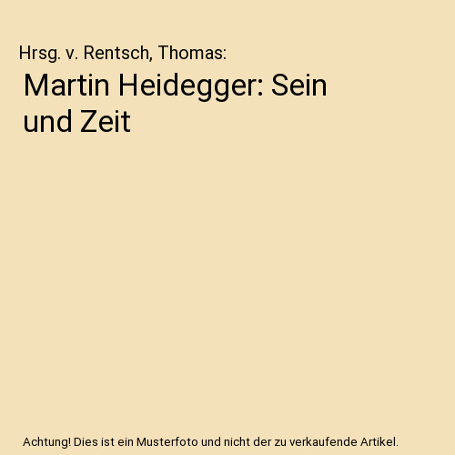 Martin heidegger sein und - heidegger:,