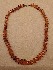 Echte Bernsteinkette mit