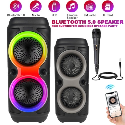 Bluetooth lautsprecher rgb - 5.0,