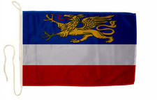 Flagge Rostock Fahne Bootsflagge verschiedenen Größen