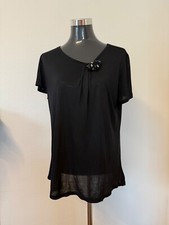 Gucci T-Shirt mit Brosche