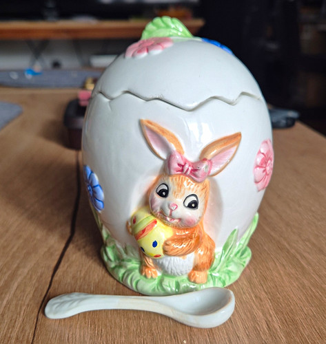 Keramik dekofigur ostern - keramik,