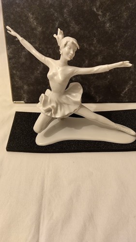 Porzellanfigur eistänzerin - porzellanfigur, "eistänzerin"