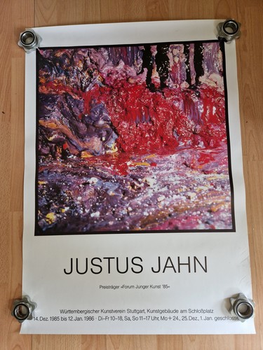 Justus jahn plakat - plakat, 1985