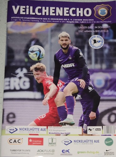 2023 liga fc erzgebirge - 3.liga,