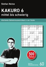 Kakuro 6 - mittel bis schwierig | 2025 | deutsch