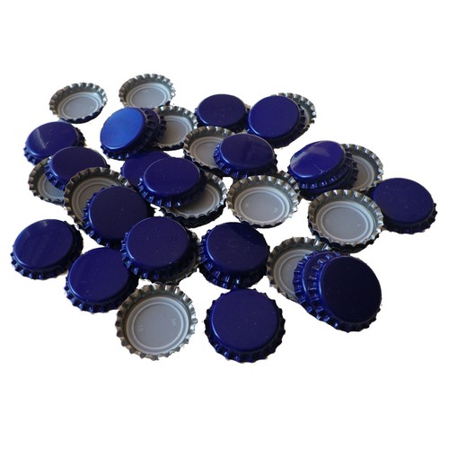 Kronkorken blau bier - kronkorken,