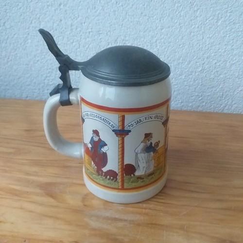 Bierkrug alter mann - bierkrug,