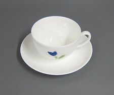 Kaffeetasse mit UT Tasse 0,25 L. Dibbern Impression Blau - Fine bone China 
