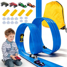 Flexible Autorennbahn Kinder