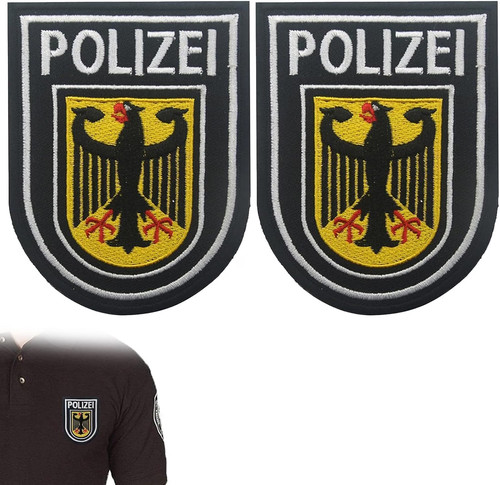 Polizei patch stück mit - 2,
