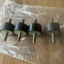 4 Karosserie Gummi Puffer VW Iltis Neu Unbenutzt